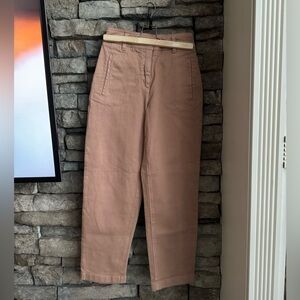 Wilfred free rose pink beige denim pants